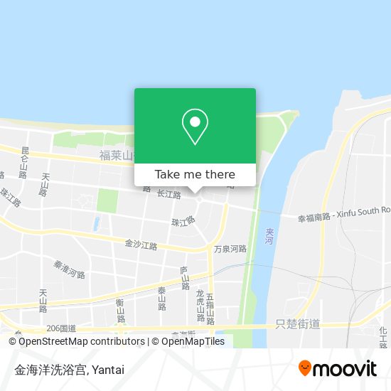 金海洋洗浴宫 map