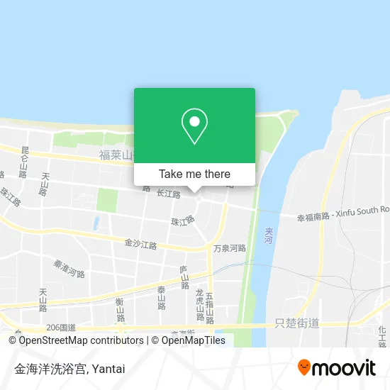 金海洋洗浴宫 map