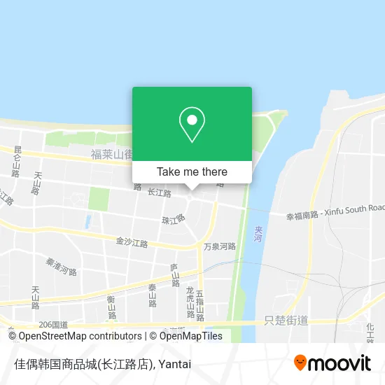 佳偶韩国商品城(长江路店) map