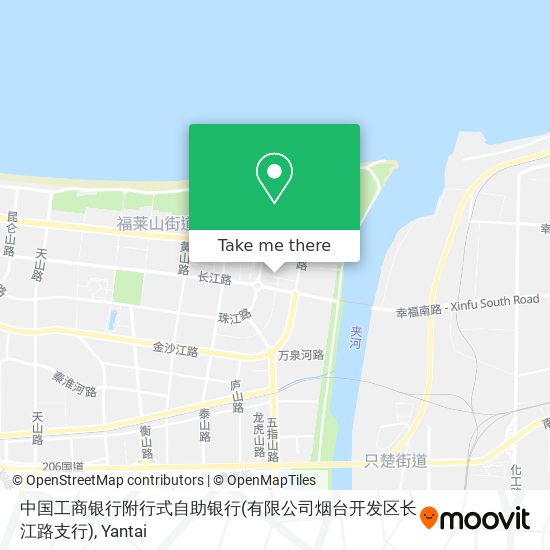 中国工商银行附行式自助银行(有限公司烟台开发区长江路支行) map