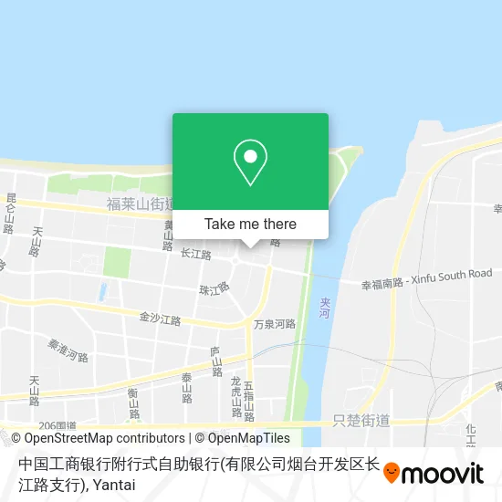 中国工商银行附行式自助银行(有限公司烟台开发区长江路支行) map