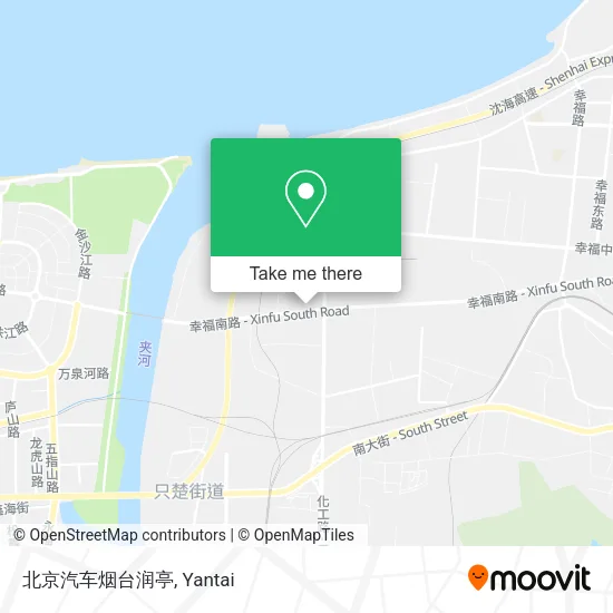 北京汽车烟台润亭 map