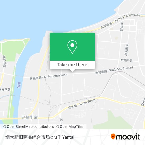 烟大新旧商品综合市场-北门 map