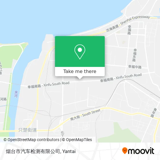 烟台市汽车检测有限公司 map
