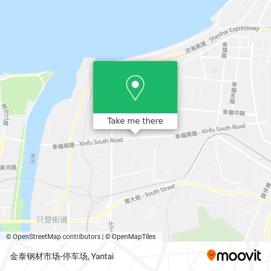 金泰钢材市场-停车场 map