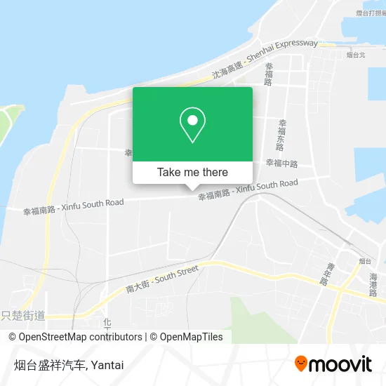 烟台盛祥汽车 map