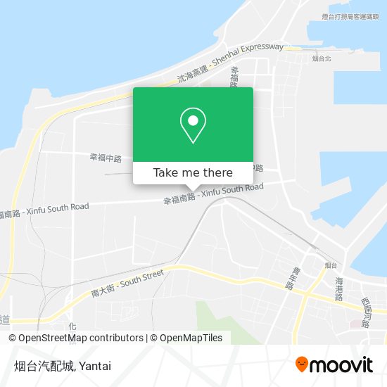 烟台汽配城 map