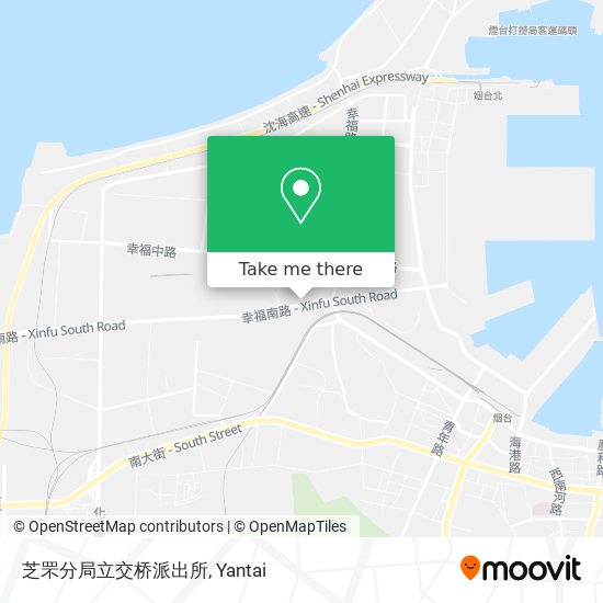芝罘分局立交桥派出所 map