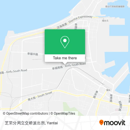 芝罘分局立交桥派出所 map