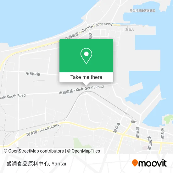 盛润食品原料中心 map