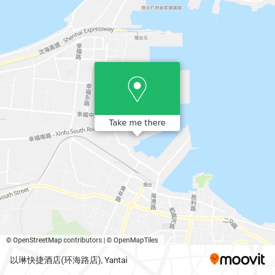 以琳快捷酒店(环海路店) map