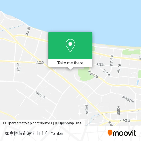 家家悦超市澎湖山庄店 map