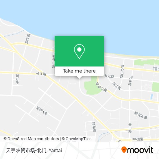 天宇农贸市场-北门 map