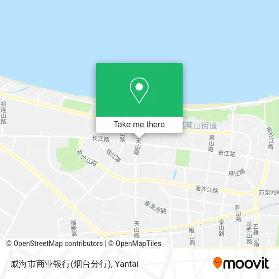 威海市商业银行(烟台分行) map