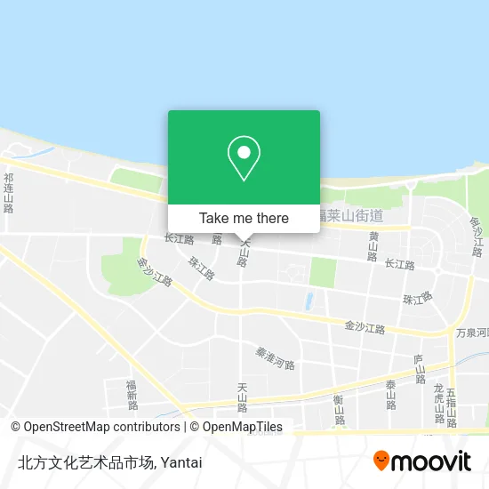 北方文化艺术品市场 map