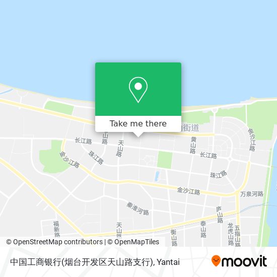 中国工商银行(烟台开发区天山路支行) map
