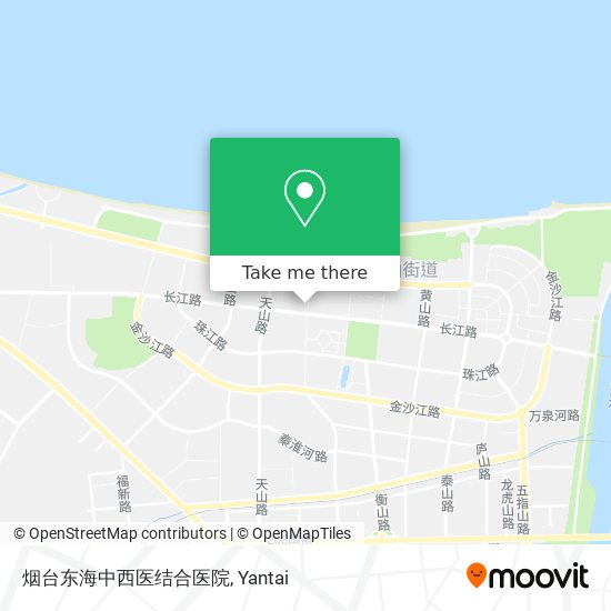 烟台东海中西医结合医院 map