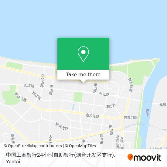 中国工商银行24小时自助银行(烟台开发区支行) map