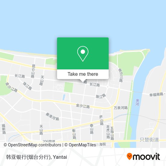 韩亚银行(烟台分行) map