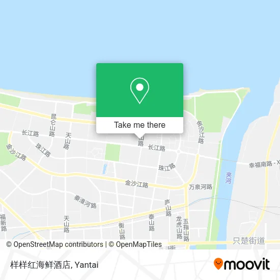 样样红海鲜酒店 map