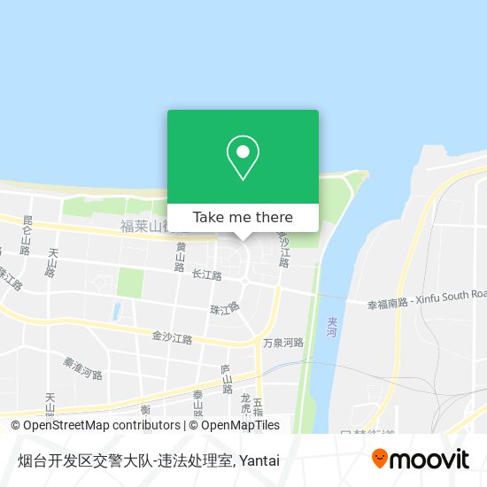 烟台开发区交警大队-违法处理室 map