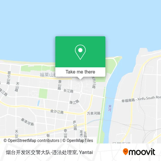 烟台开发区交警大队-违法处理室 map