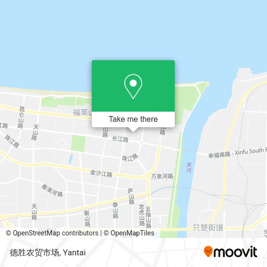 德胜农贸市场 map
