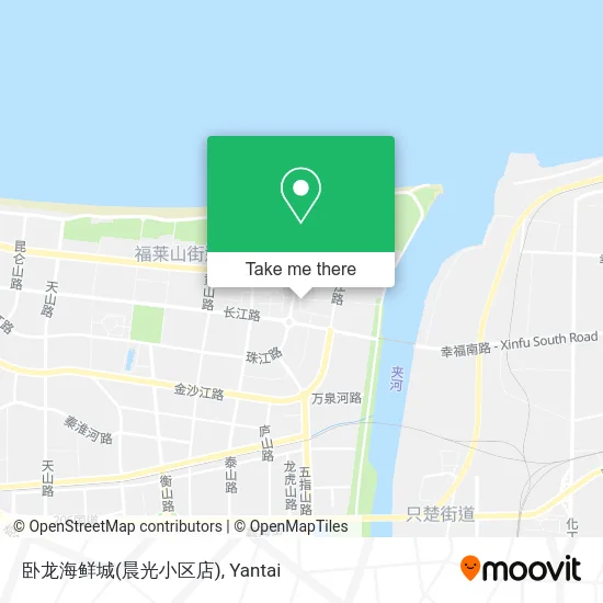 卧龙海鲜城(晨光小区店) map