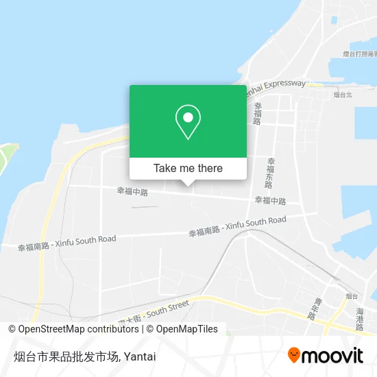 烟台市果品批发市场 map