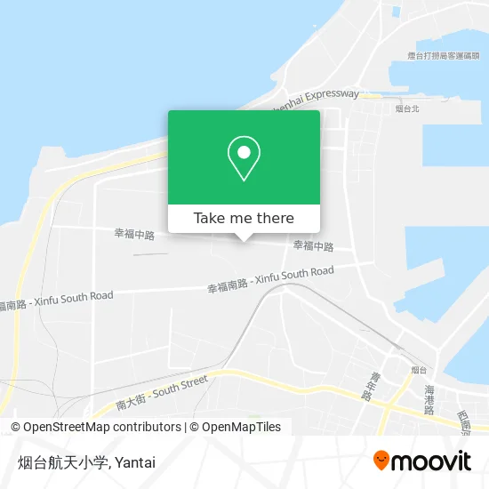 烟台航天小学 map