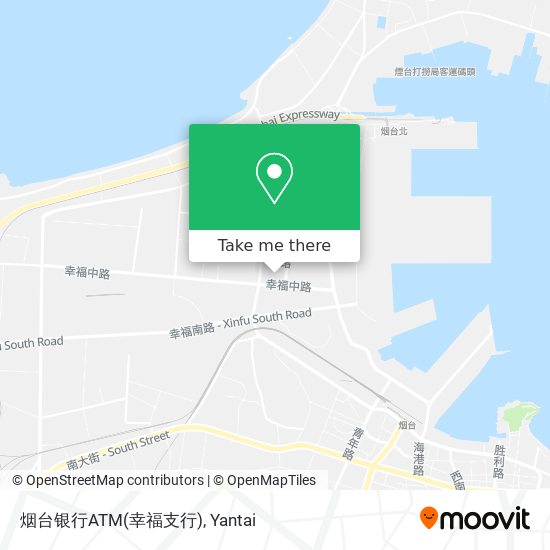 烟台银行ATM(幸福支行) map