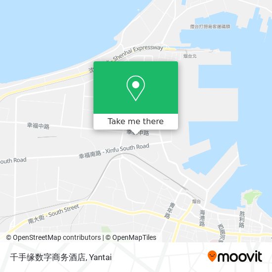 千手缘数字商务酒店 map