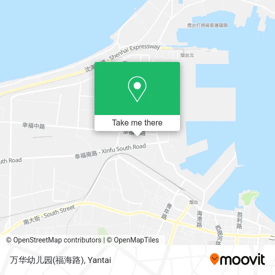 万华幼儿园(福海路) map
