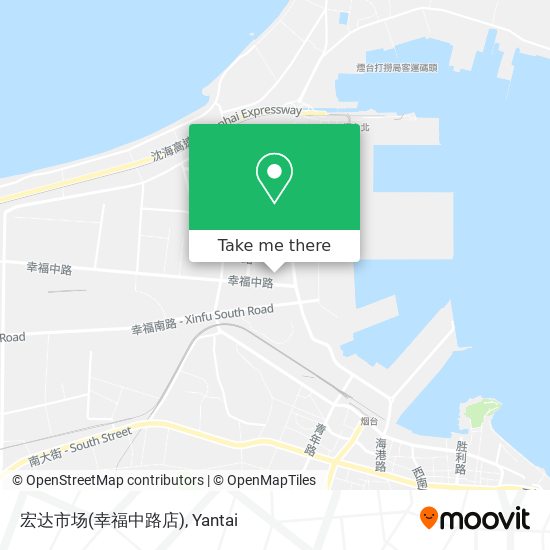 宏达市场(幸福中路店) map