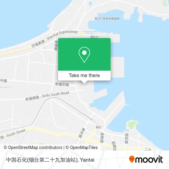 中国石化(烟台第二十九加油站) map