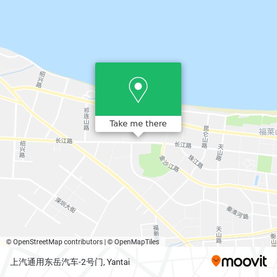 上汽通用东岳汽车-2号门 map