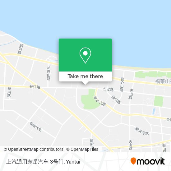 上汽通用东岳汽车-3号门 map