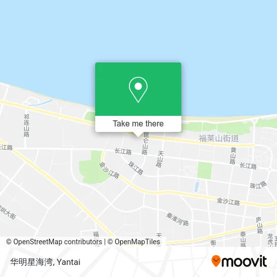 华明星海湾 map