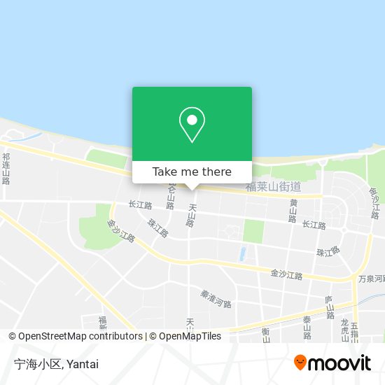 宁海小区 map