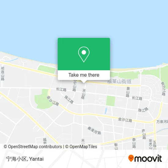 宁海小区 map