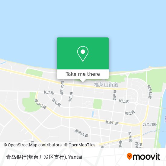 青岛银行(烟台开发区支行) map