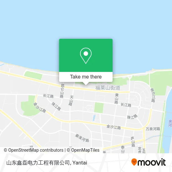 山东鑫磊电力工程有限公司 map