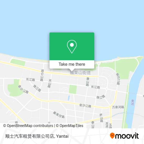 顺士汽车租赁有限公司店 map