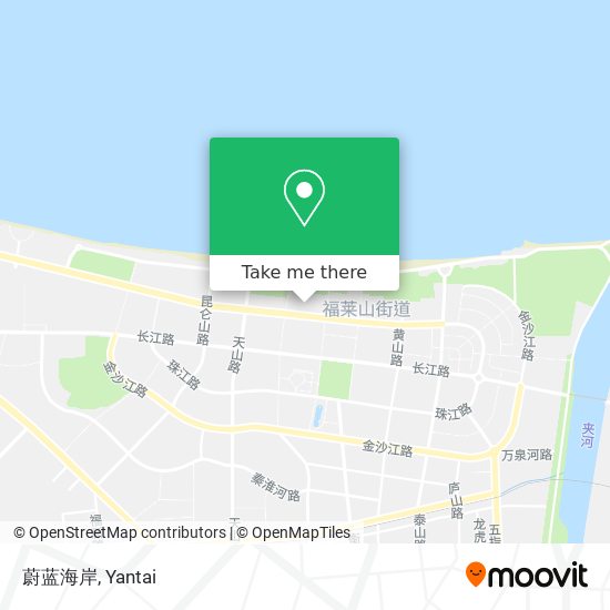 蔚蓝海岸 map