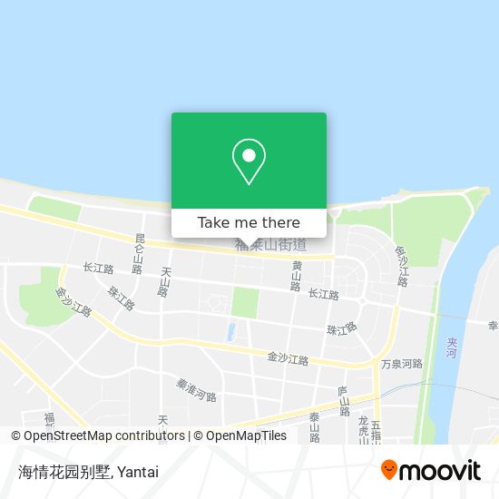 海情花园别墅 map