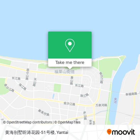 黄海别墅听涛花园-51号楼 map