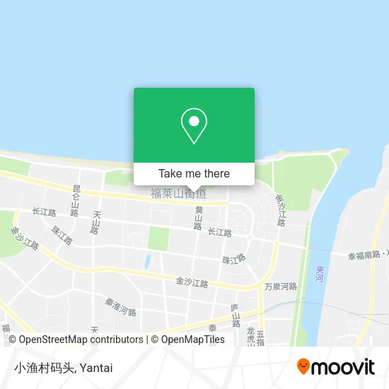 小渔村码头 map