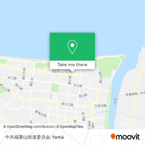 中共福莱山街道委员会 map