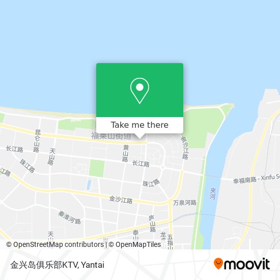 金兴岛俱乐部KTV map