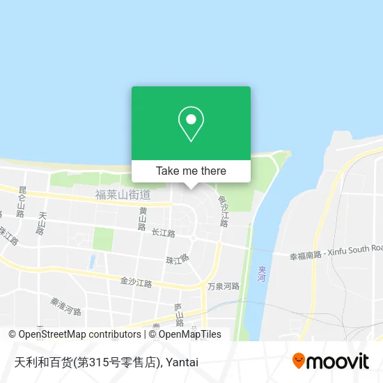 天利和百货(第315号零售店) map